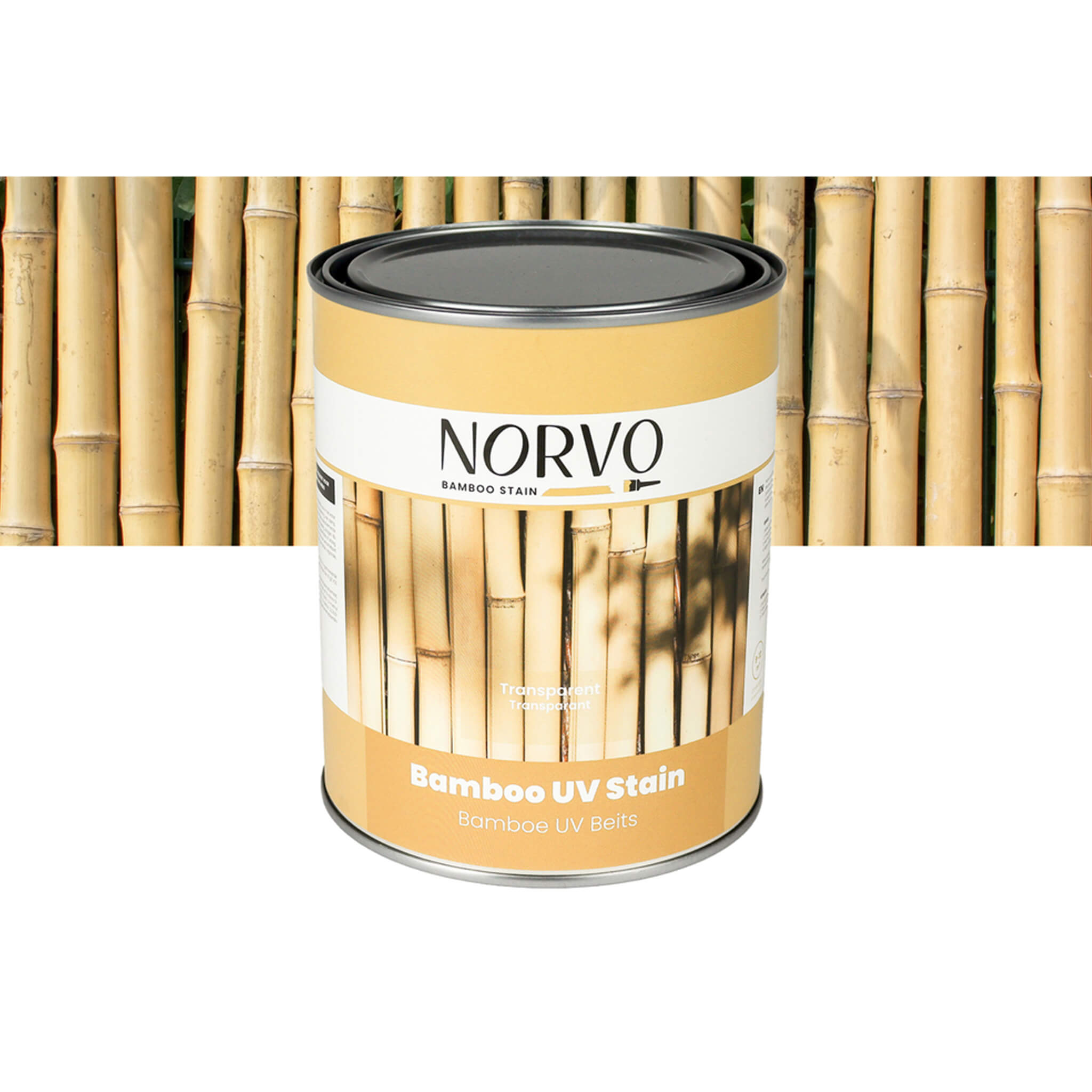Bamboe UV beschermer - Transparant - 1 liter - Norvo