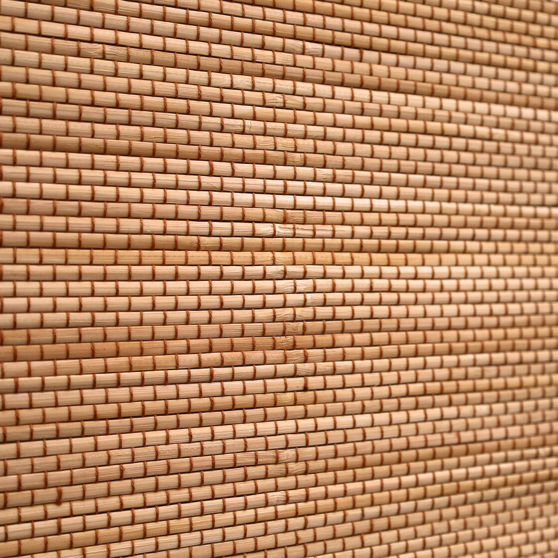 Bambusrollo Luca - Braun - 140x160 cm