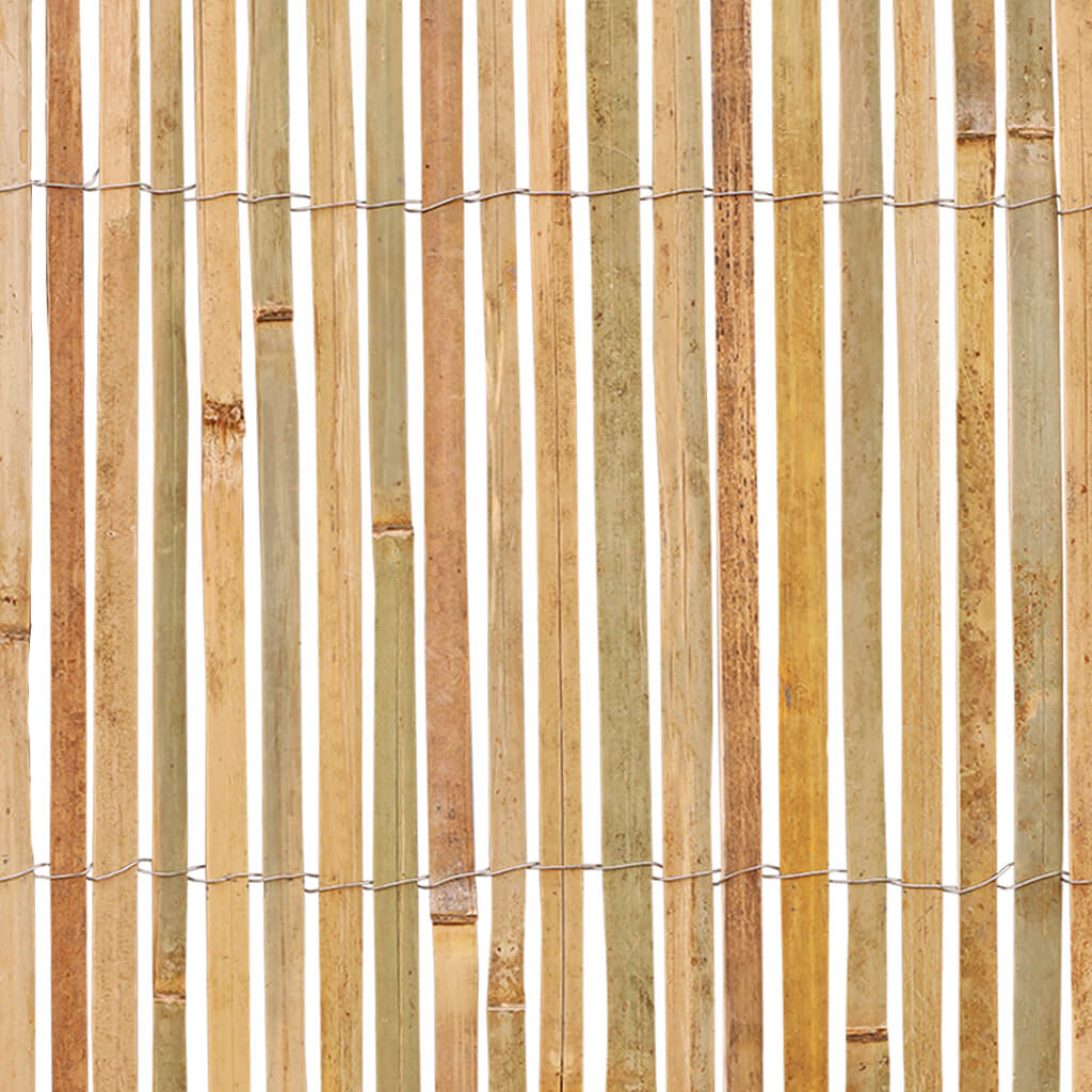 Bamboemat gespleten - Naturel - Detail