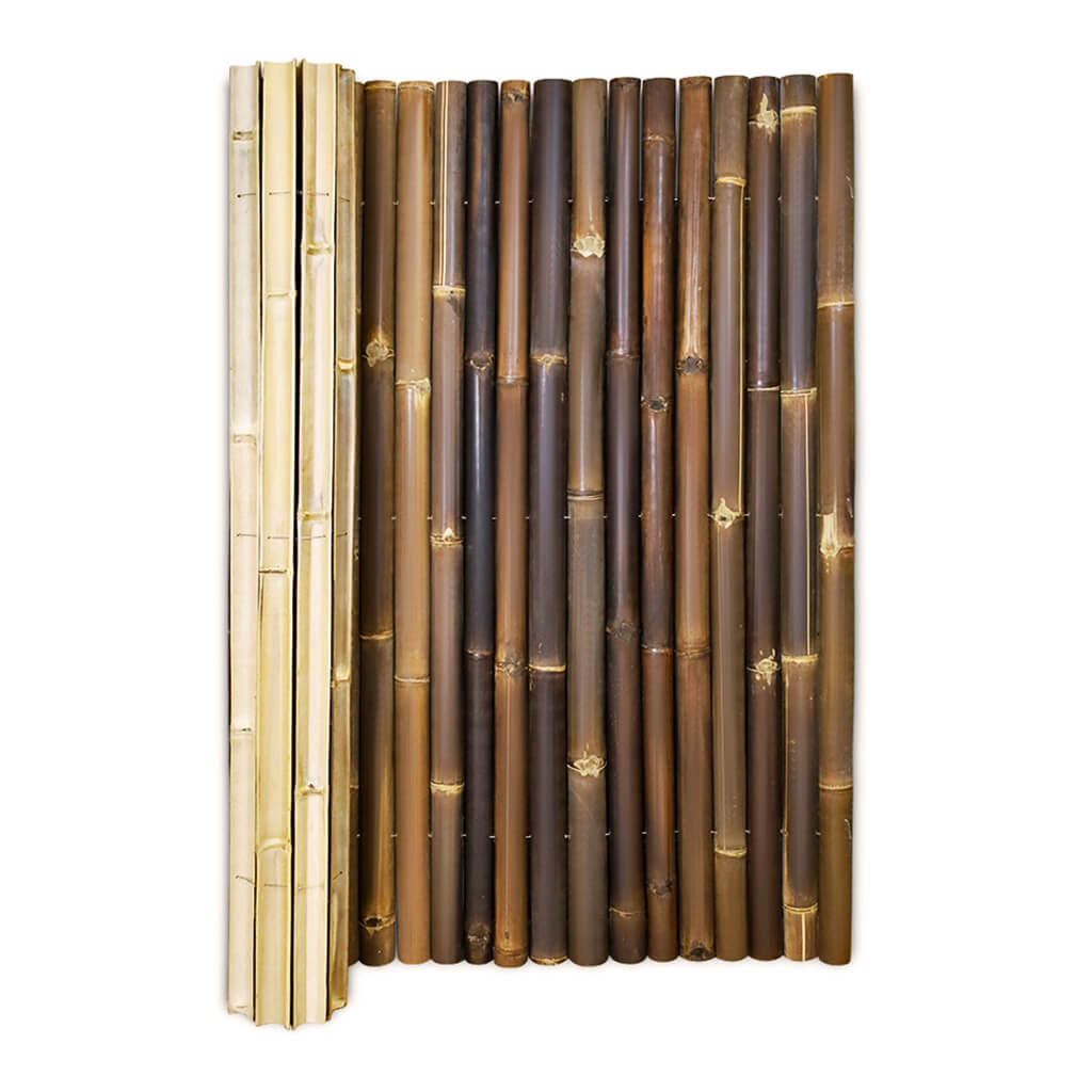 Bambusmatte halbrund - 180x150 cm