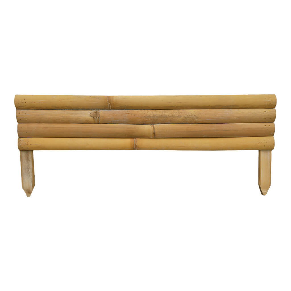 Bamboe borderrand hekje - 90x35 cm - Naturel