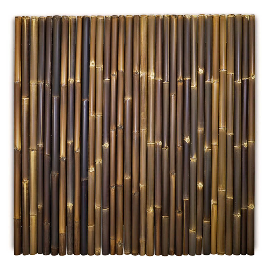 Bamboemat Giga Donkerbruin 180x180-cm volledig