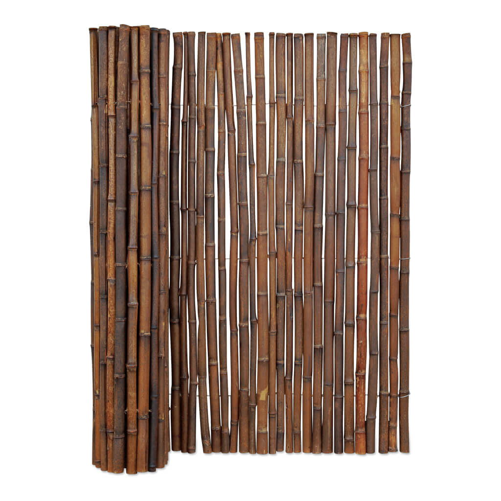 Bamboemat Midi - 180x15
20 cm - Donkerbruin - Opgerold