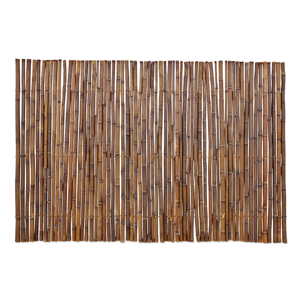 Bamboemat Midi - 180x120 cm - Donkerbruin - Uitgerold