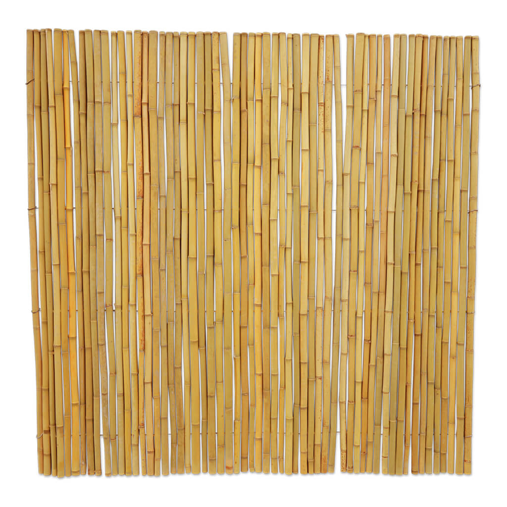 Bamboemat Midi - 180x180 cm - Naturel - Uitgerold