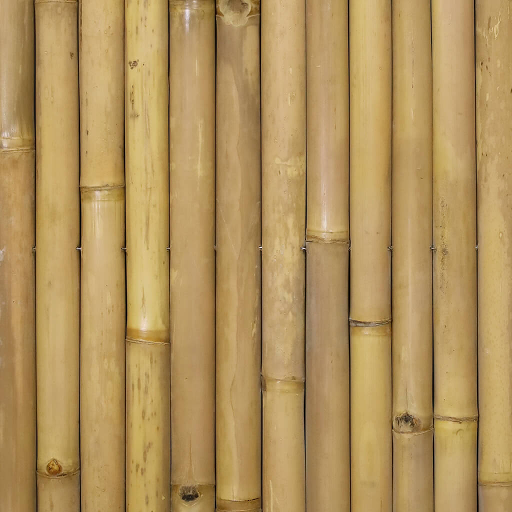 Bamboemat Naturel Detail