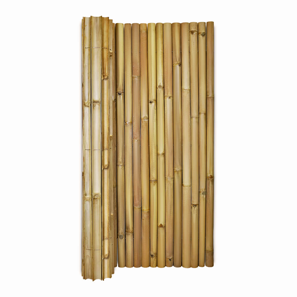Bamboemat halfrond Naturel 180x180 cm