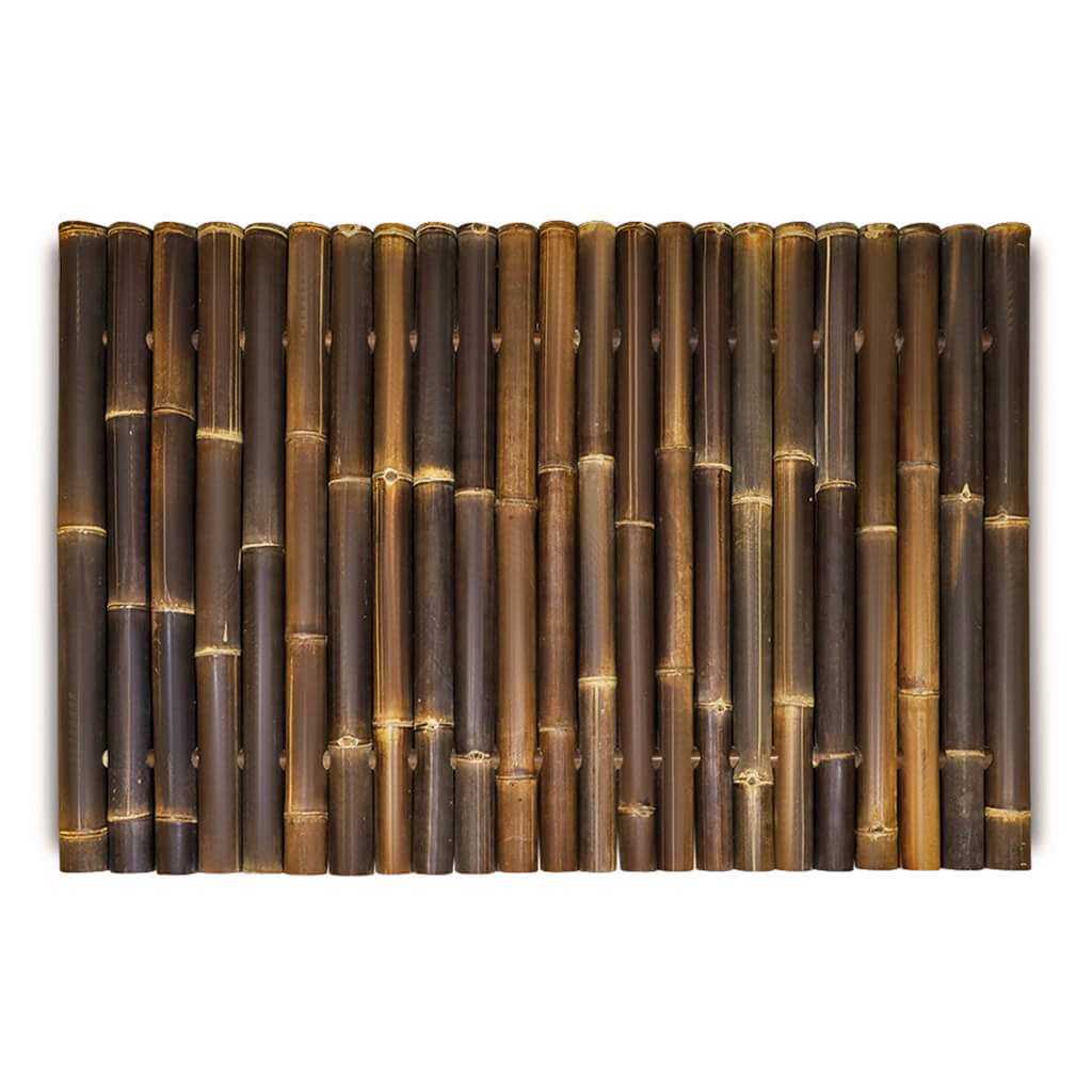 Bamboe schutting Giga - Donkerbruin - 180x120 cm