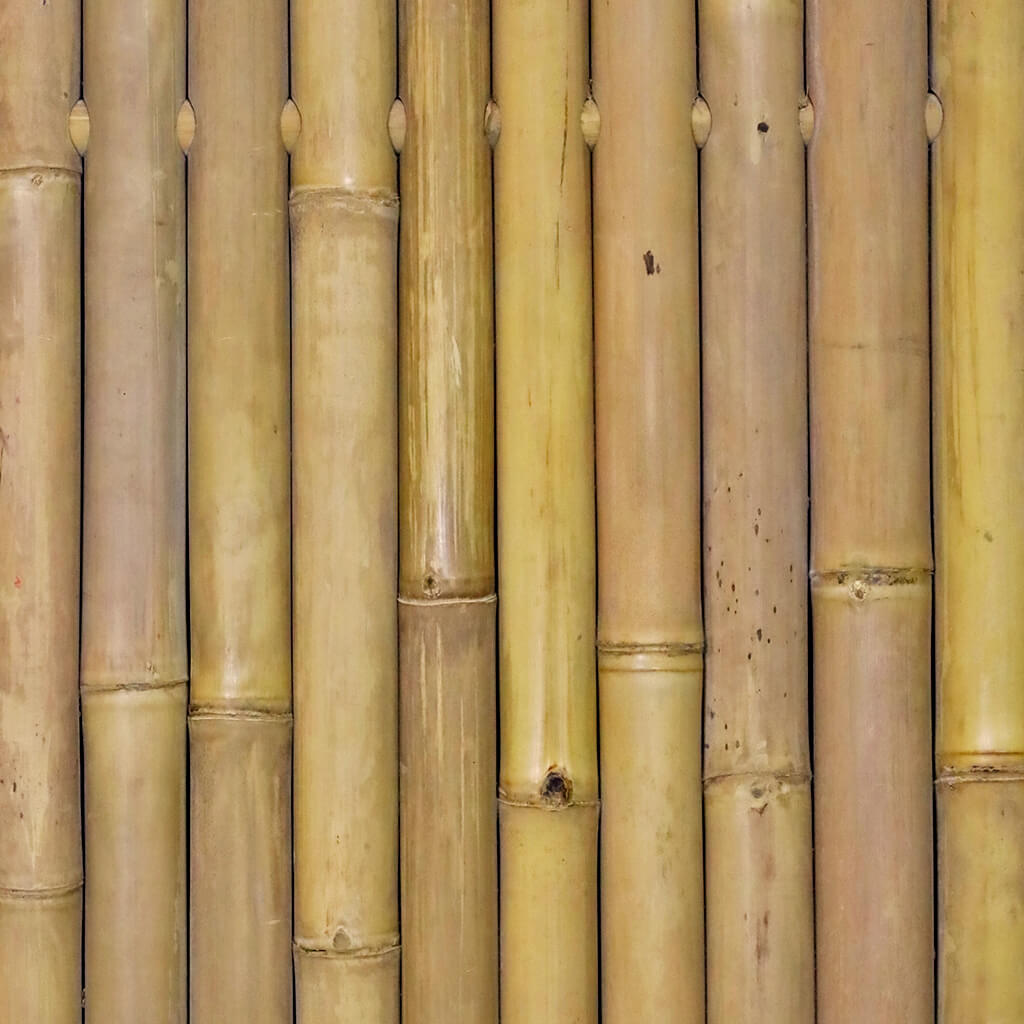 Bamboe schutting  Giga Naturel Detail