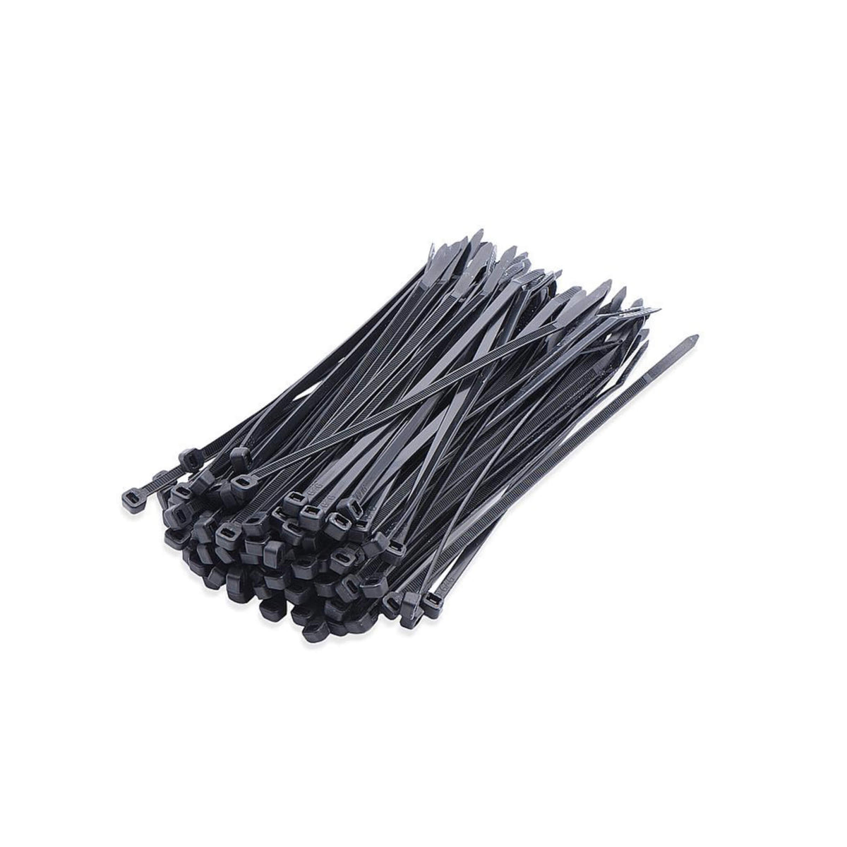 Nylon Kabelbinder 3,6 x 200 mm - Schwarz