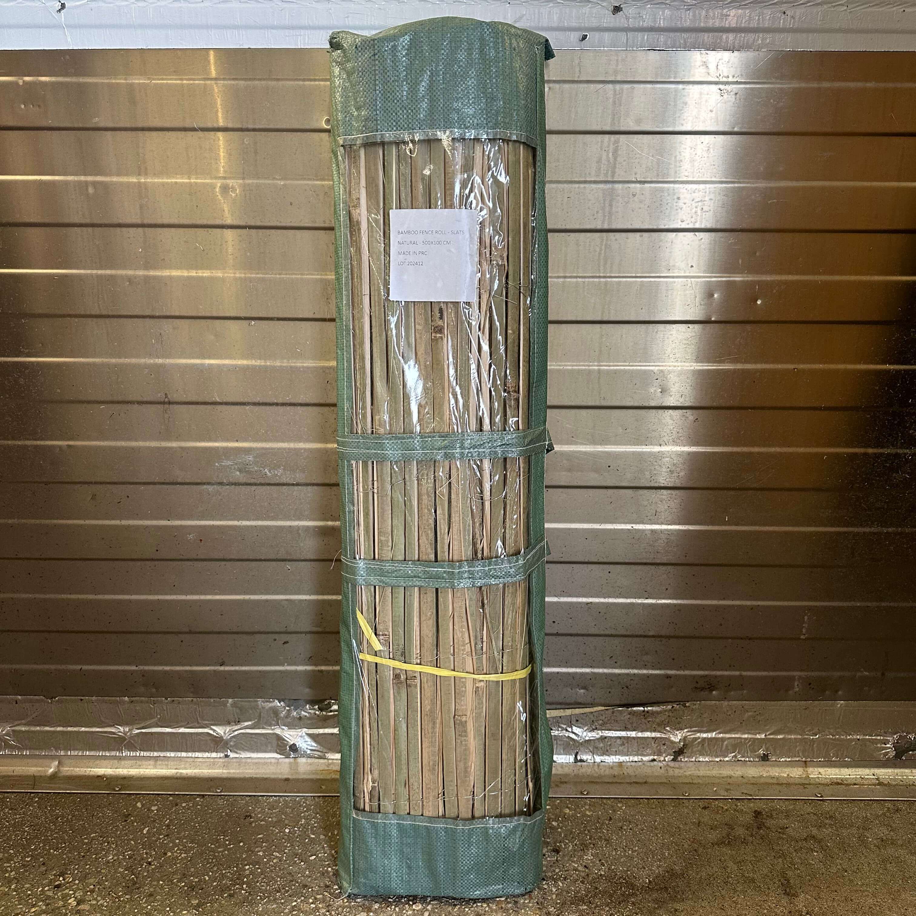 Outlet | Bamboemat gespleten - Naturel